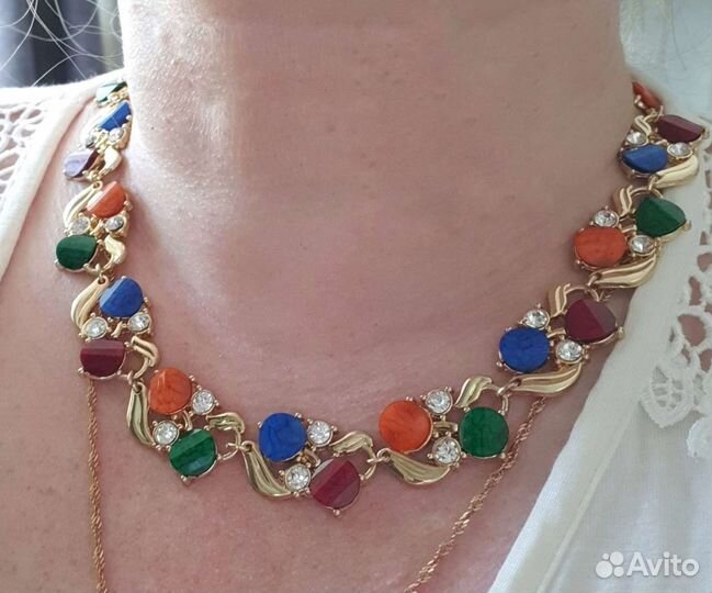 Колье, браслет, серьги, кольцо