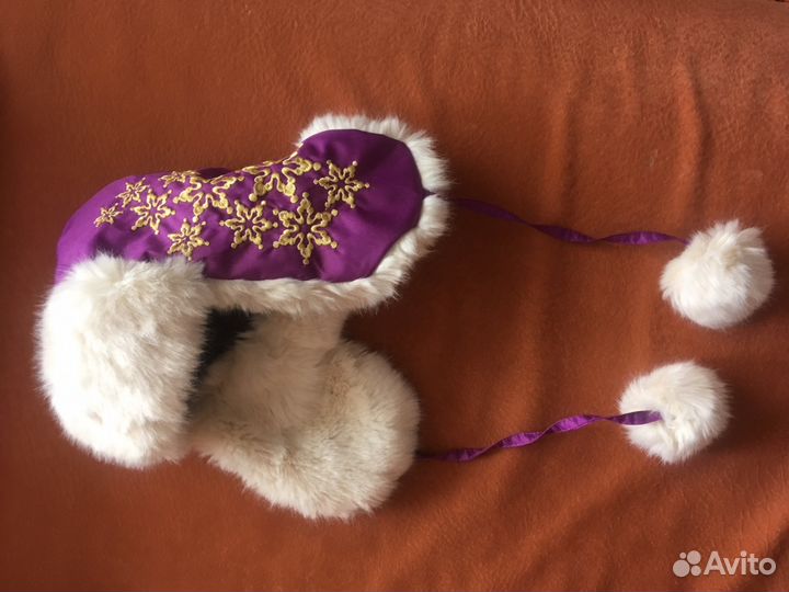 Шапка зимняя на девочку