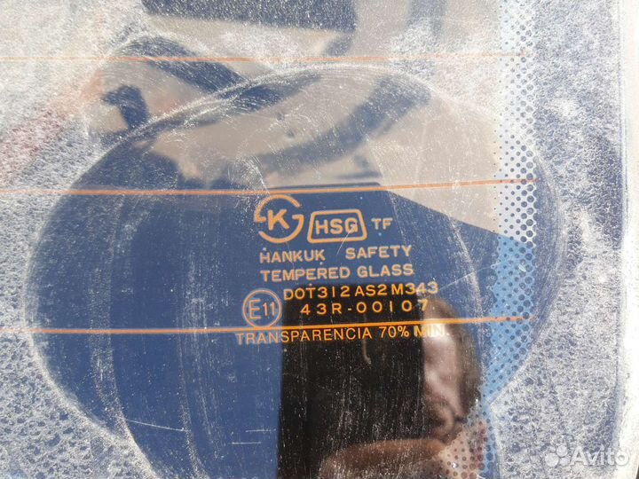 Стекло заднее Daewoo nexia