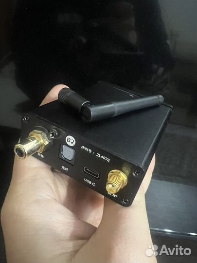 Преобразователь Bluetooth в оптику (toslink)