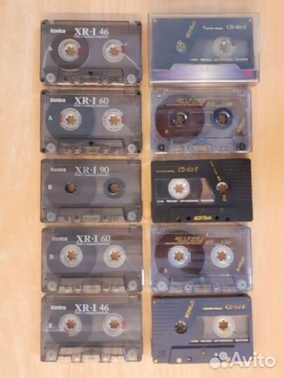 Аудиокассеты HDX, DX1, ZZZ, Konica, Ronees