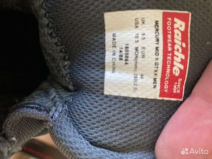 Трекинговые ботинки Mammut Mercury 44, 28,0 см