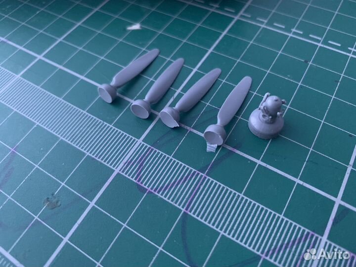 Ан-2, 1/72, винт от фирмы prop & jet