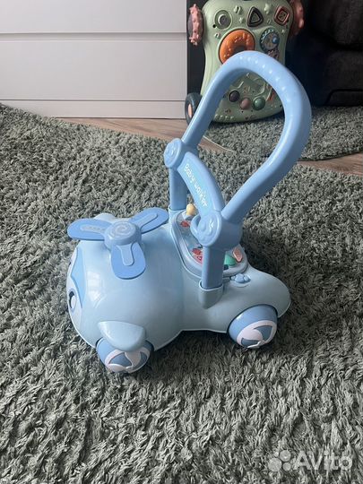 Ходунки детские для мальчиков с 6 мес 2 в 1