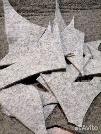 Обрезь из натурального войлока