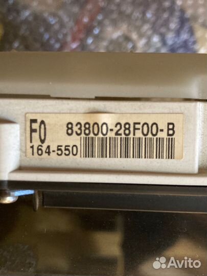 Панель приборов Noah/Voxy zrr70