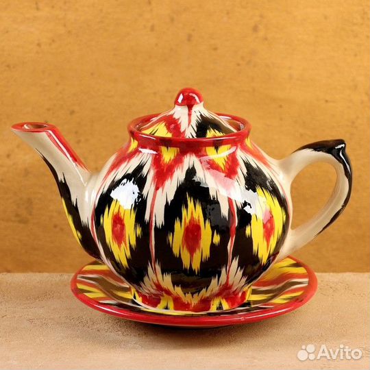 Набор чайный Риштанская Керамика 'Атлас', 11предм