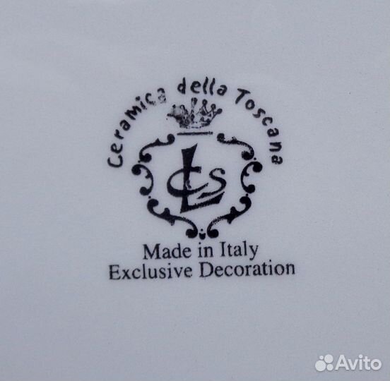 Тарелка настенная Италия