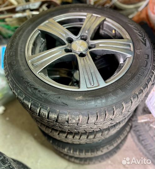 Колеса Skoda Rapid WV Polo Nokian Nordman 7