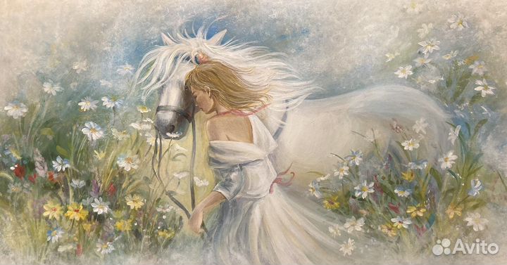 Девушка и лошадь