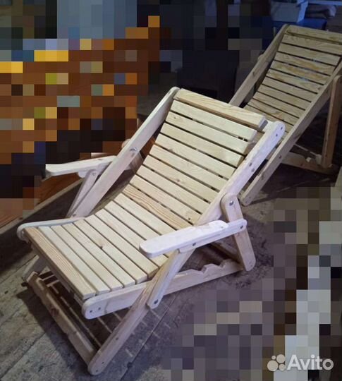 Шезлонг для дачи