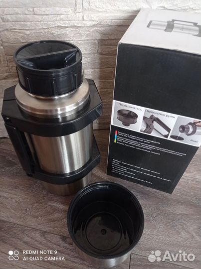 Термос 1,2л и 5,5л новый в коробке,до 24 часов