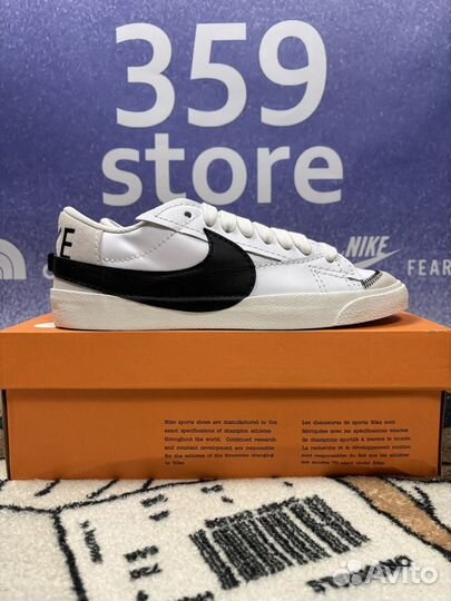 Кроссовки Nike Blazer Low Оригинал Jumbo White