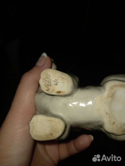 Статуэтка скотч-терьер собака фарфор