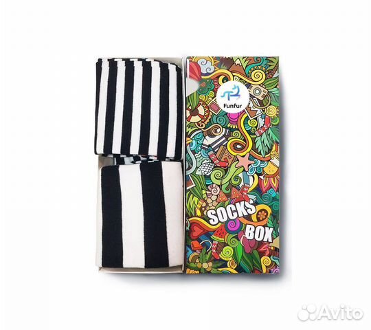 Гольфы Funfur Soc в наборе 2 пары