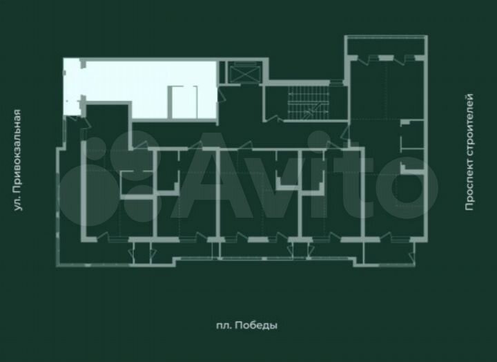 1-к. квартира, 37 м², 3/7 эт.