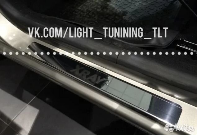 Накладки на пороги X-ray оригинал