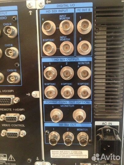 Видеомагнитофон sony SRW-5500