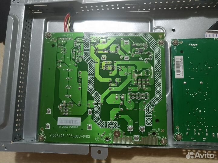 Плата Майн с блоком питания