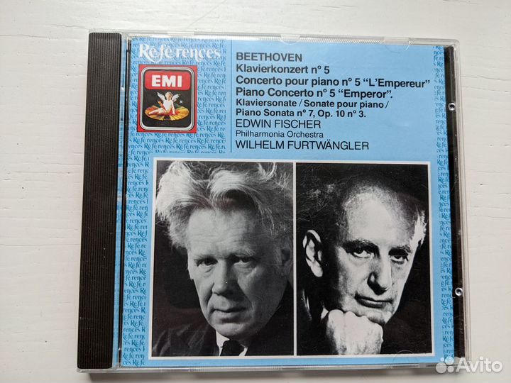 Edwin Fischer Wilhelm Furtwangler EMI References