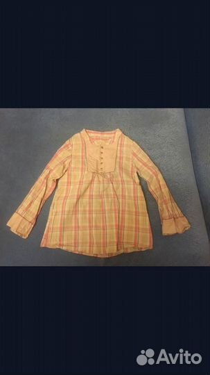 Рубашка для девочки 128