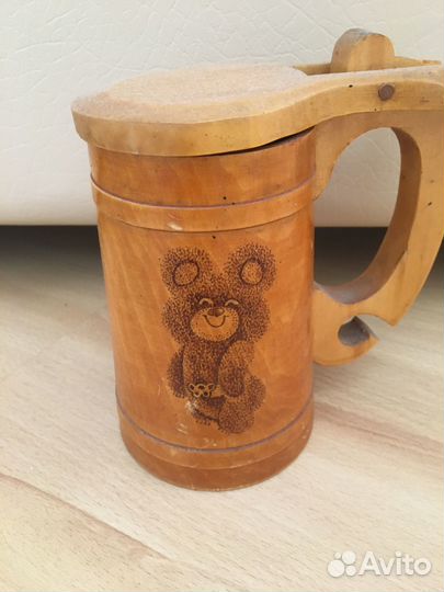 Кружка деревянная