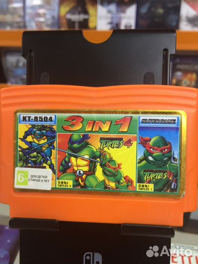 Ninja turtles для dendy
