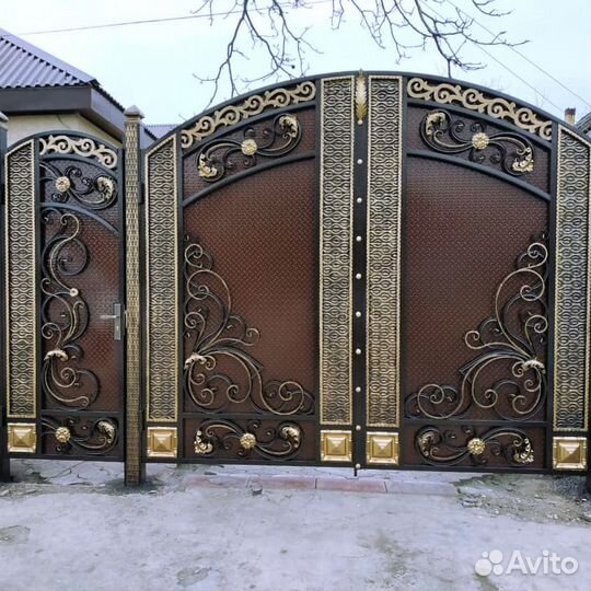 Кованные ворота