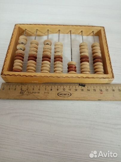 Счеты деревянные СССР