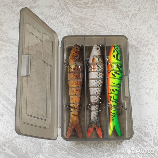 Набор сегментных воблеров 13,7см 27 грамм