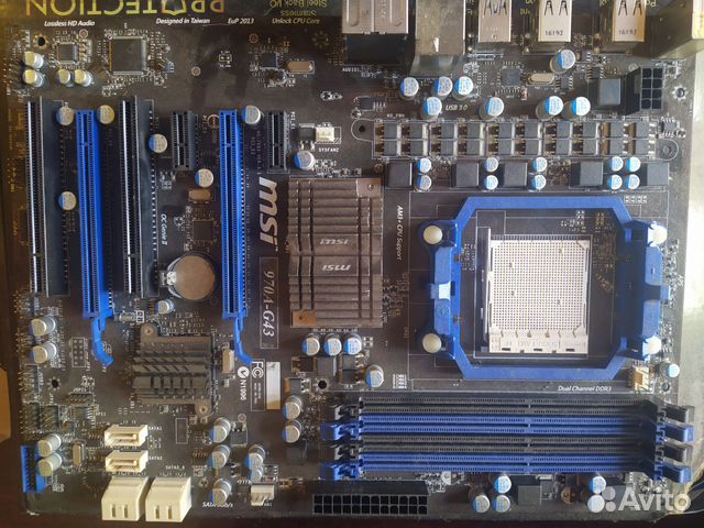Материнская плата msi 970A-G43 купить в Челябинске | Электроника | Авито