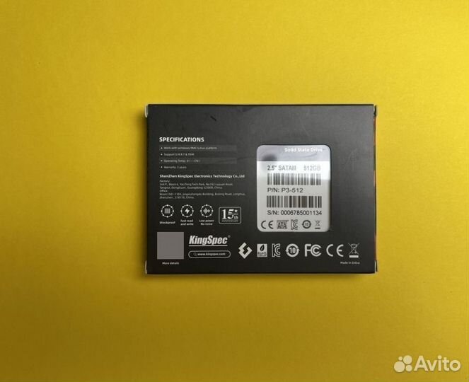 SSD 512 гб