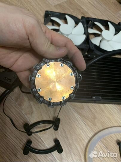 Сво nzxt Kraken X61 c переодником nzxt Kraken G12