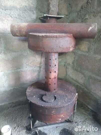 Печь буржуйка в гараж