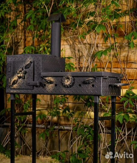 Шикарный мангал 4 мм (подарочный)