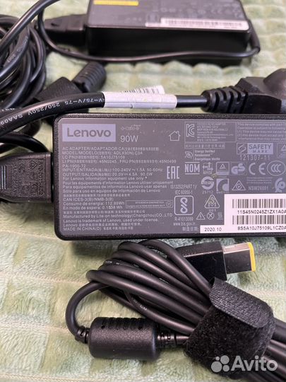 Блок питания для ноутбука dell и lenovo оригинал