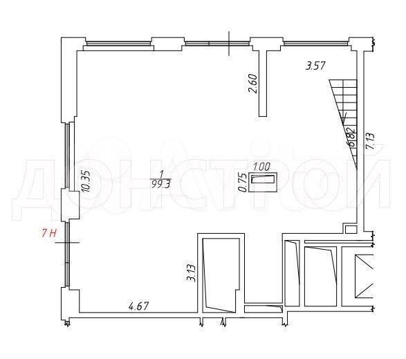 Сдам торговое помещение, 123.1 м²