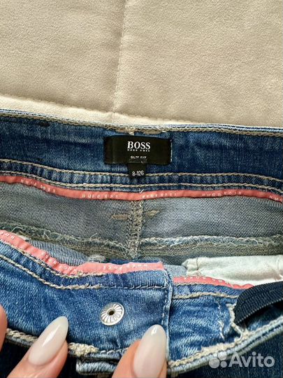 Hugo Boss джинсы на девочку 126-134см оригинал