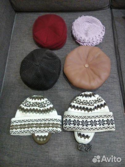 Шапки береты шарфы шляпа