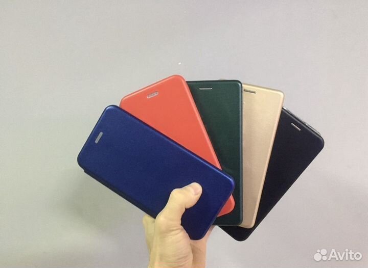 Чехол книжка huawei y6 2019