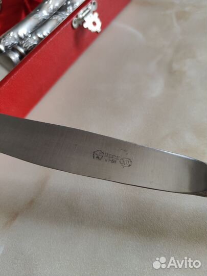 Столовый набор из мельхиора