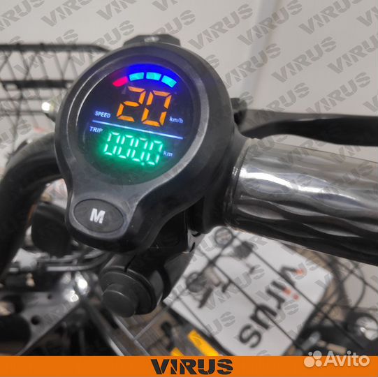 Ручка газа круглая цветная