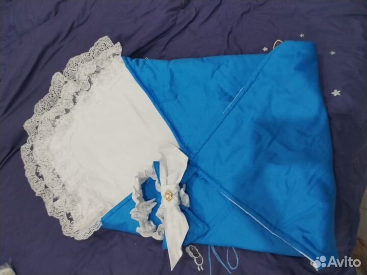 Конверт на выписку для мальчика весна осень