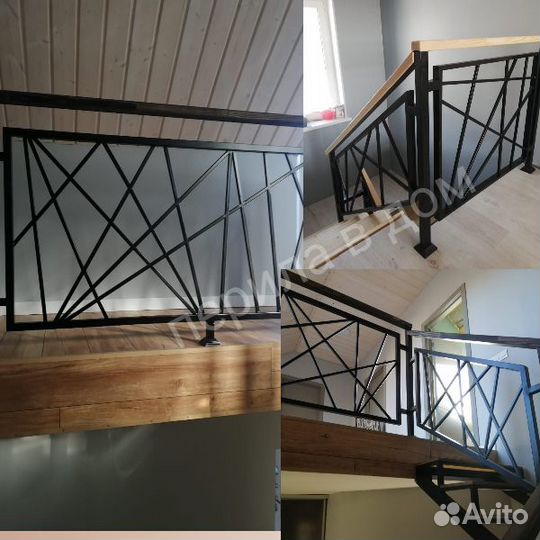Ограждения для лестницы Поручень