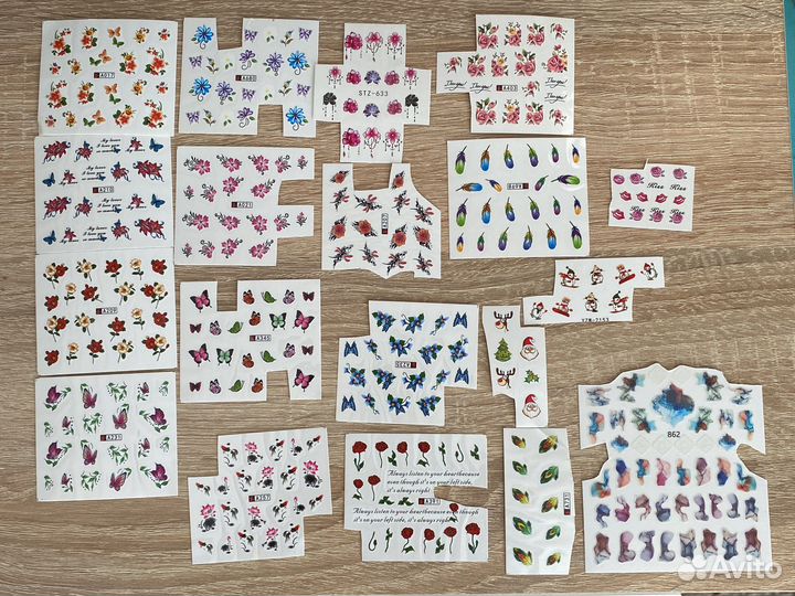 Наклейки(слайдеры) для ногтей