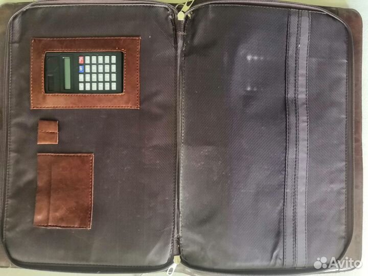 Мужская кожаная папка