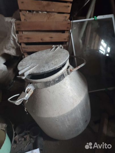 Фляга алюминиевая бу 40л