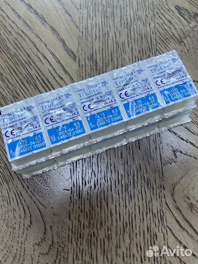 Контактные линзы -4,75 (40 шт.)