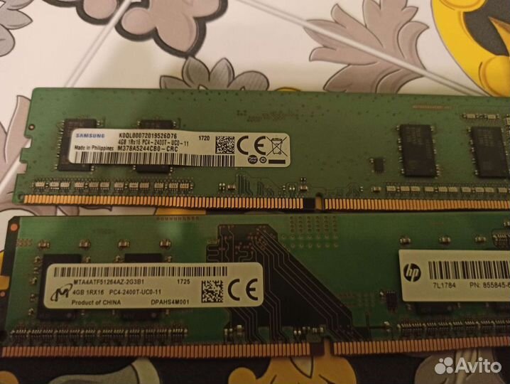 Оперативная память ddr4 2400t и 2666U