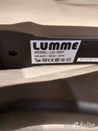 Выпрямитель для волос lumme LU 1007